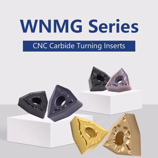 Seno tipo calha padrão cortador cnc torno ferramentas de torneamento inserção wnmg080408 inserções de carboneto