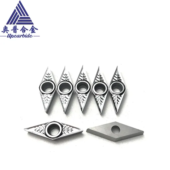 Máquina fresadora CNC de peças automotivas Ferramenta de corte Inserção de carboneto de tungstênio